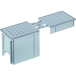 Dorma Endkappe CS80 MAGNEO, für Schließkörper, silber, RAL 9006, 62mm Nr. 84020071