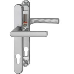 Hoppe Profiltürgarnitur Hamburg 1700/3347N Schnellstift (SST) F9 Alu Stahl PZ 92/8mm TS: 72-82mm Nr. 11783285