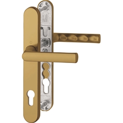 Hoppe Profiltürgarnitur Hamburg 1700FA/3357N F4 bronzefarbig PZ 92/8mm TS: 72-82mm Nr. 12168853