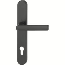 Hoppe Innendrücker auf Langschild 1700FA/3357N F9714M schwarz matt ohne Stift PZ 92/8mm Nr. 12168993