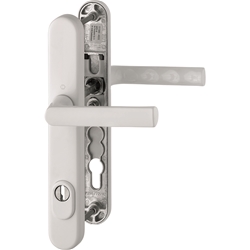 Hoppe Profiltürgarnitur Hamburg ES1 (SK2) 1700FA/3359ZA/3357N F9016 verkehrsweiß PZ 92/8mm TS: 72-82mm Nr. 12173083