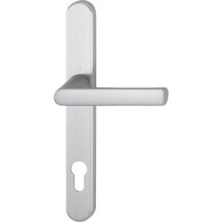 Hoppe Innendrücker auf 30mm Langschild 1700/3347N F31-1 edelstahloptik matt ohne Stift PZ 92/8mm Nr. 12323901