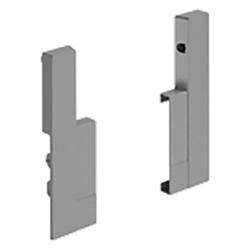 Hettich Innenauszug-Frontverbinder, grau InnoTech, 9104118, für Aluminiumfront