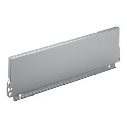 Hettich Schubkasten-Rückwand, Korpusbreite 550mm InnoTech 9004071, silber pulverbeschichtet für Standardkorpusbreiten