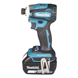 Makita Akku-Schlagschrauber DTD172RTJ LXT 18V mit 2 Akkus BL1850B, Schnellladegerät DC18RC, MAKPAC Gr.2