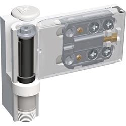 Dr. Hahn KT-EV Türband P2079V056-K1, RAL 8001 Ockerbraun, Aufdeckung 16,5-21,5mm (Großpack a 24 Stück), Direktverschraubung, Sonderausführung: Voreingestellt für Gealan 9000