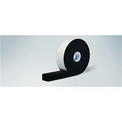 Iso-Bloco Hybratec XL, MF1-Multifunktionsband, 75/6-40mm schwarz, Rolle a 10 Meter (VE = 50 mtr.), für Passiv- und Nullenergiehäuser, im Innenbereich 100% Luftdicht