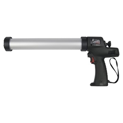 Irion Akkupresse Powerjet-Li 600 ml 7,4V/1,3Ah, Automatischer Rücklauf mit 2 x Akku, Teilgummiert, Vorschubgeschwindigkeit einstellbar, mit eingeb. LED-Leuchte für Kartuschen u. Beutel bis 600ml Nr. 786723