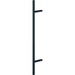Hoppe HT-Stoßgriff, gerade, Edelstahl E5012, BA700, schwarz matt Nr. 11827646