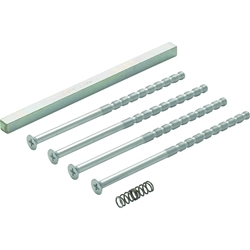 Hoppe Zubehör-Set für Balkon Garnituren Kurzhals TS 73-83 mm Nr. 11712454