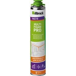 Illbruck 1K B2 Füll- und Dämmschaum Plus FM210 grün 750ml, für Fenster, Türen u. Fassaden, grün Nr. 511040