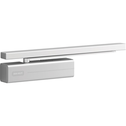 Assa Oben-Türschließer, EN 3-6, Edelstahl DC 711, DIN Links-Rechts, silber, edelstahl Öffn.winkel 180°, EN 1154 Nr. DC711-----D35--
