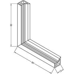 Gutmann Fenster Fensterdichtung, HA EDS 10, schwarz, zum Einklemmen, EPDM (VE= 50 Stück)