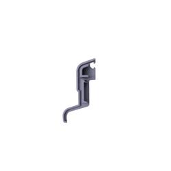 Gutmann Fenster Kantenschutz, für Regenschutzschiene, KS 550/27, DIN Links, EPDM silberfarben (VE= 100 Stück)