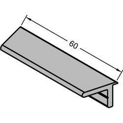 Gutmann Fenster Ziehgriff, 60mm, ZG 61-13, Aluminium, mittelbronze eloxiert (VE= 1 Stück)