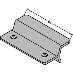 Gutmann Fenster Ziehgriff, 65mm, ZG 65.19, Aluminium, verkehrsweiß glänzend (VE= 1 Stück)