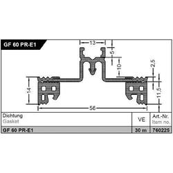 Gutmann Riegeldichtung HA GF 60 PR-E1 schwarz EAN 4021036735519