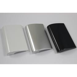 Balkontürgriff Deluxe Aluminium RAL 7016 anthrazit mit verdeckter Verschraubung, ohne Schrauben