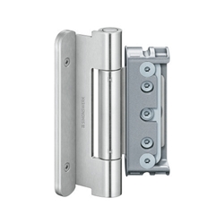Simonswerk Einfräsband BAKA® Protect 4010 3D Stahl, RAL 9005 schwarz matt, DIN Links-Rechts (Satz a 3 Stück) Nr. 500001447 / 5 080820 0 10785