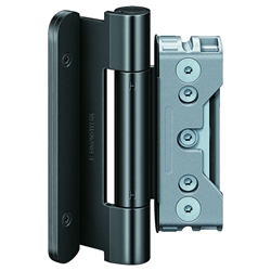 Simonswerk Einfräsband BAKA®Protect 4010 3D FD MSTS, RAL 9005 schwarz matt mit Flügeldichtung Nr. 5 080823 0 10785