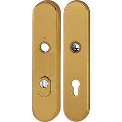 Hoppe Schutz-Langschild-Paar, 3332ZA/3310 ES1, F4 bronzefarben, PZ 8/72, TS 37-47mm Nr. 11985331