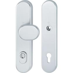 Hoppe Schutz-Wechselgarnitur (Knopf/ohne Griff), 86G/3332ZA/3310 ES1, F1 naturfarbig, PZ 10/92, TS 67-77mm Nr. 11982470