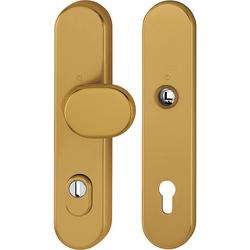 Hoppe Schutz-Wechselgarnitur (Knopf/ohne Griff), 86G/3332ZA/3310 ES1, F4 bronzefarben, PZ 10/92, TS 67-77mm Nr. 11982482