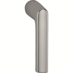 Hoppe DK-Kompakt-Fenstergriff, ohne Rosette, Hamburg 0700RL, F9 Alu Stahl, 37mm Stift mit Schrauben 3x20mm Nr. 12305029