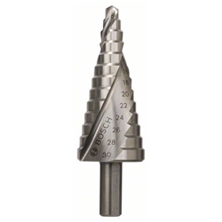 Bosch Stufenbohrer HSS, 6-30mm, 10mm, 93,5mm, 14 Stufen Nr. 2608597520