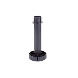 Hettich Sockelfuss Korrekt 150mm,Verstellbereich 139-175mm, Standfläche Ø 80mm, belastbar bis 450kg 1.51.705.00.20 (9306017)