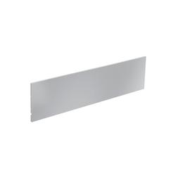 Hettich AvanTech YOU Innenfrontprofil, 9327204, 2000mm lang, kürzbar, Höhe 187mm, silber, für Zarge mit LED-Designprofil