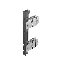 Hettich AvanTech YOU Frontbefestigung Zarge Stahl, Höhe 187/251mm, zum Anschrauben 9255838