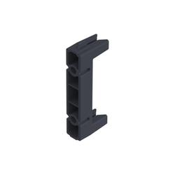 Hettich AvanTech YOU Frontbefestigung Stabilisator anthrazit, Höhe 251mm, zum Anschrauben 9257887