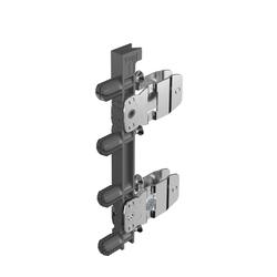 Hettich AvanTech YOU Frontbefestigung Stahl Set, Höhe 251mm, zum Einschlagen 9359508