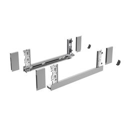 Hettich AvanTech YOU Inlayzarge silber, Höhe 187mm, Nennlänge 350mm, links und rechts (ohne Frontbefestigung) 9353283