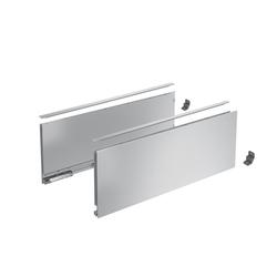 Hettich AvanTech YOU Zarge silber, Höhe 187mm, Nennlänge 350mm, links und rechts (ohne Frontbefestigung) 9353355