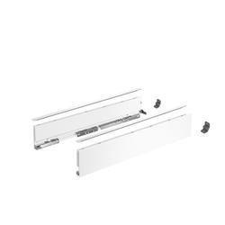 Hettich AvanTech YOU Zarge weiß, Höhe 101mm, Nennlänge 350mm, links und rechts (ohne Frontbefestigung) 9353385