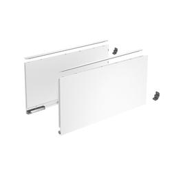 Hettich AvanTech YOU Zarge weiß, Höhe 251mm, Nennlänge 500mm, links und rechts (ohne Frontbefestigung) 9353413