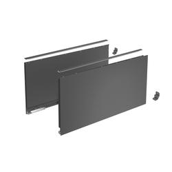 Hettich AvanTech YOU Zarge anthrazit, Höhe 251mm, Nennlänge 350mm, links und rechts (ohne Frontbefestigung) 9353448