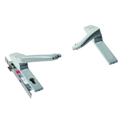 Dorma Druckstange PHA 2510 TRS GF, PZ/92, D35, 24 kantig, edelstahl, PAF-D, DIN Links, Seitenverriegelung Nr. 3501425521904