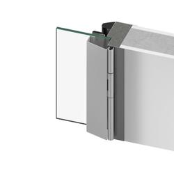 Athmer Tür-Schutzprofil, 1972mm, BSG 2 verdeckt verschraubt, silberfarbig, Bandseite Nr. 5-405-1972