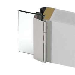 Athmer Tür-Schutzprofil, 1972mm, BSG 2 verdeckt verschraubt, verkehrsweiß RAL 9016, Bandseite Nr. 5-409-1972