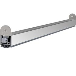 Athmer Türabsenkdichtung, 900mm, ALU, Rainstop L-24/20 WS, eloxiert zum Einnuten, B 24mm, H 20mm, Hub 16mm (mit Zubehör 5475) Nr. 1-955-0900