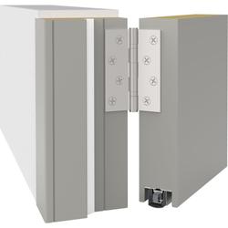 Athmer Türabsenkdichtung, 900mm, ALU, Stadi L-24/20 TS TPE, eloxiert zum Einnuten, B 24mm, H 20mm, Hub 16mm (mit Zubehör 5503) Nr. 1-971-0900