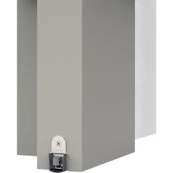 Athmer OT-Schiebetürdichtung, 1083mm, ALU eloxiert Schall-Ex® Slide L-20/20 WS zum Einnuten, B 20mm, H 20mm, Hub 16mm (mit Zubehör 5428) Nr. 1-966-1083