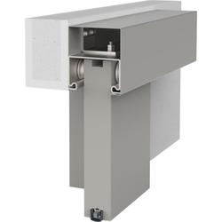 Athmer OT-Schiebetürdichtung, 1083mm, ALU eloxiert Schall-Ex® Slide L-24/20 OS zum Einnuten, B 34mm, H 20mm, Hub 16mm (mit Zubehör 5111) Nr. 1-968-1083