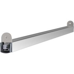 Athmer OT-Schiebetürdichtung, 1208mm, ALU eloxiert Schall-Ex® Slide L-24/20 WS zum Einnuten, B 24mm, H 20mm, Hub 16mm (mit Zubehör 5423) Nr. 1-964-1208