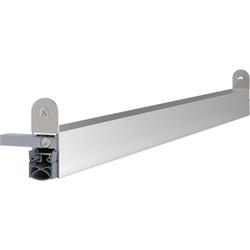 Athmer OT-Schiebetürdichtung, 710mm, ALU eloxiert Schall-Ex®Slide M-20 WS ZA zum Einnuten, B 19,7mm, H 30mm, Hub 12mm (mit Zubehör 5114) Nr. 1-847-0708-1