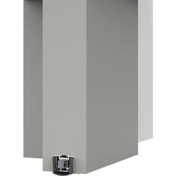 Athmer OT-Schiebetürdichtung, 958mm, ALU eloxiert Schall-Ex® Slide L-24/20 OS zum Einnuten, B 34mm, H 20mm, Hub 16mm (mit Zubehör 5111) Nr. 1-968-0958