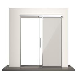 Athmer OT-Schiebetürdichtung, ALU F1 eloxiert M-12 SET FB 600-1000mm, FH 2500mm zum Anschrauben, B 14mm, H 49mm (mit Zubehör 5144) Nr. 1-1015-1000